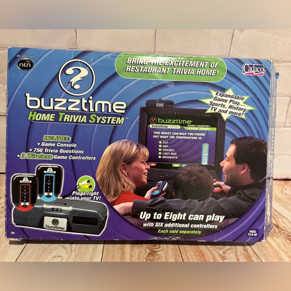 Buzztime‎ Home Trivia System -Retro tech nostalgic electronics throwback console